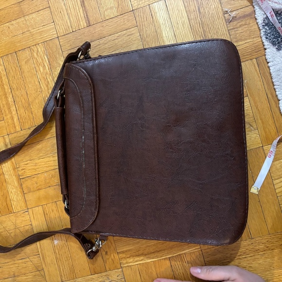 Vintage late 80s brown purse *accepting offers - Picture 5 of 9